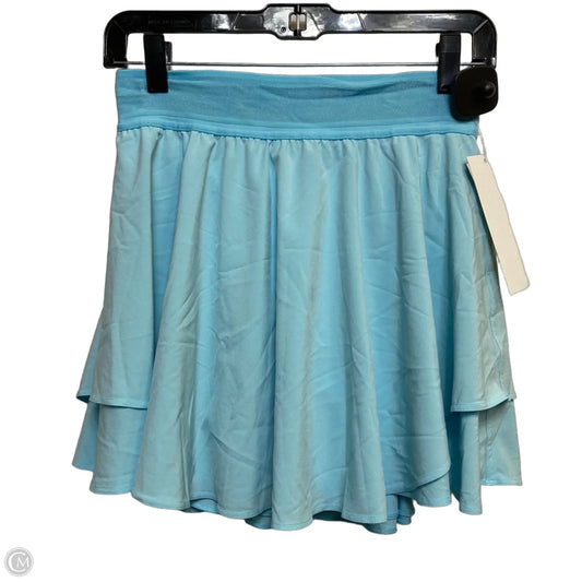 Athletic Skort Designer By Lululemon In Blue, Size: S