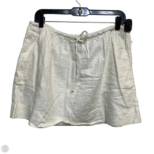 Skirt Mini & Short By Free People In Cream, Size: Xl