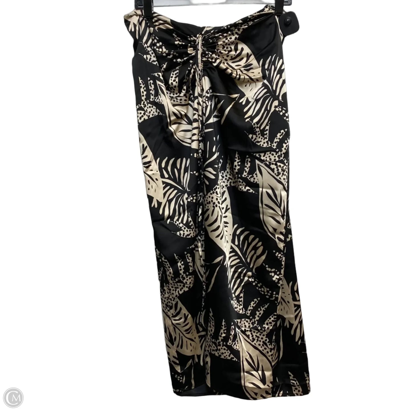 Skirt Set 2pc By Future Collective In Black & Cream, Size: L