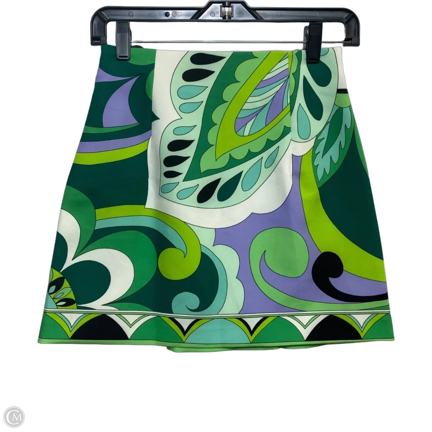 Skirt Mini & Short By Zara In Green, Size: Xs