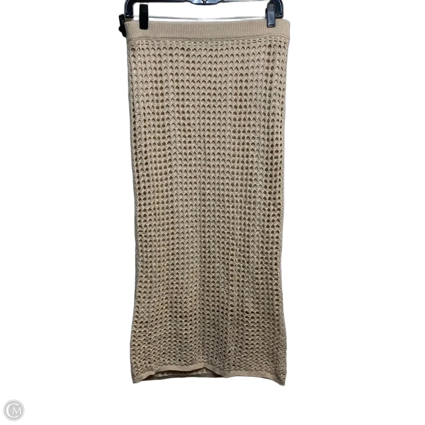 Skirt Midi By Steve Madden In Tan, Size: M