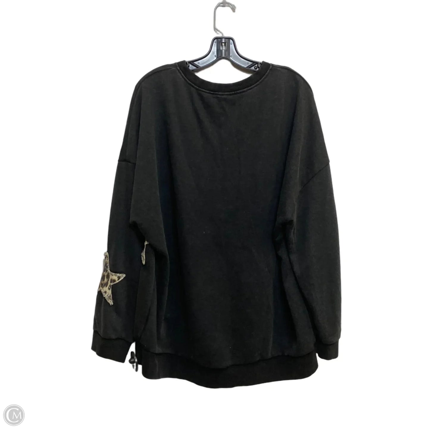 Top Long Sleeve By Oddi In Grey, Size: 2x