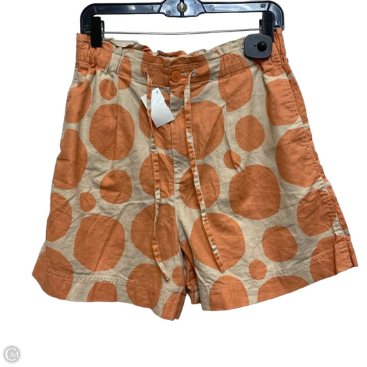 Shorts By Marimekko In Orange & Tan, Size: M