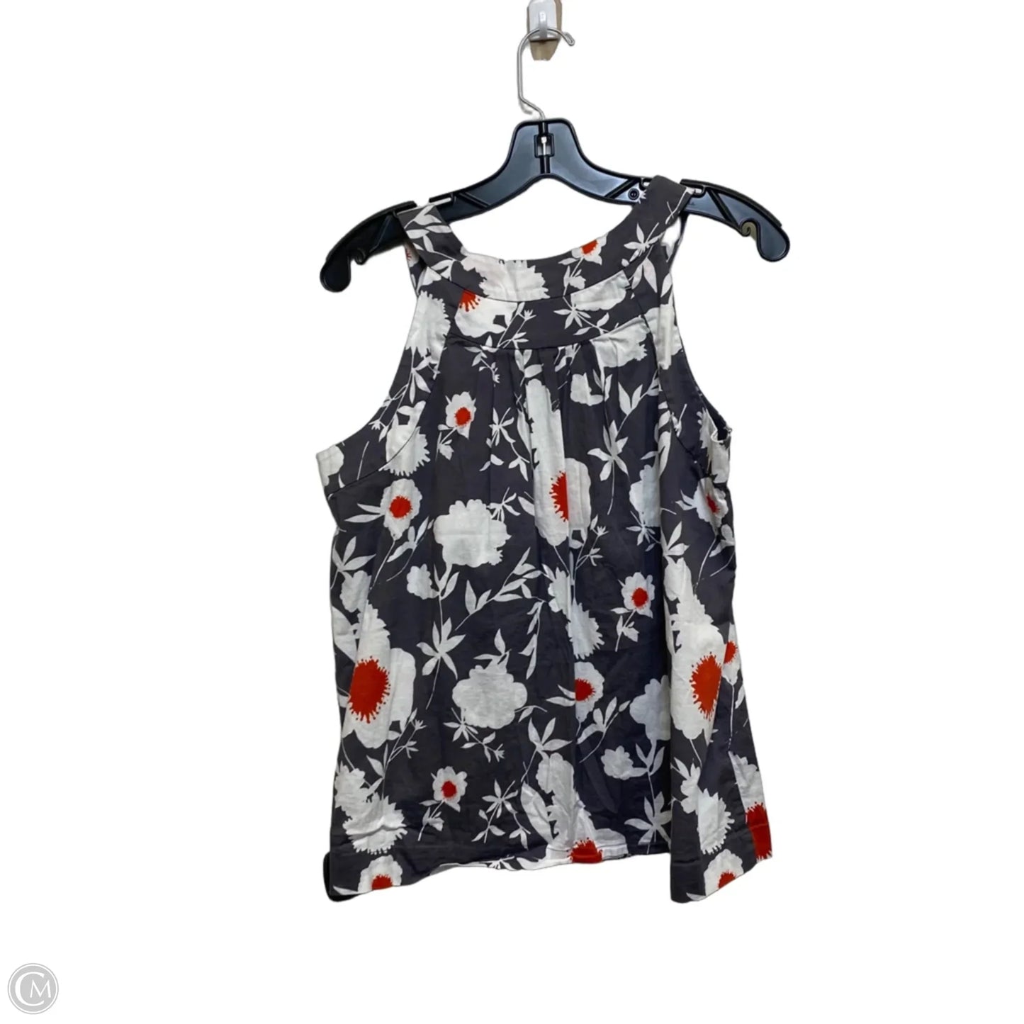 Top Sleeveless By John Paul Richard In Grey, Size: M