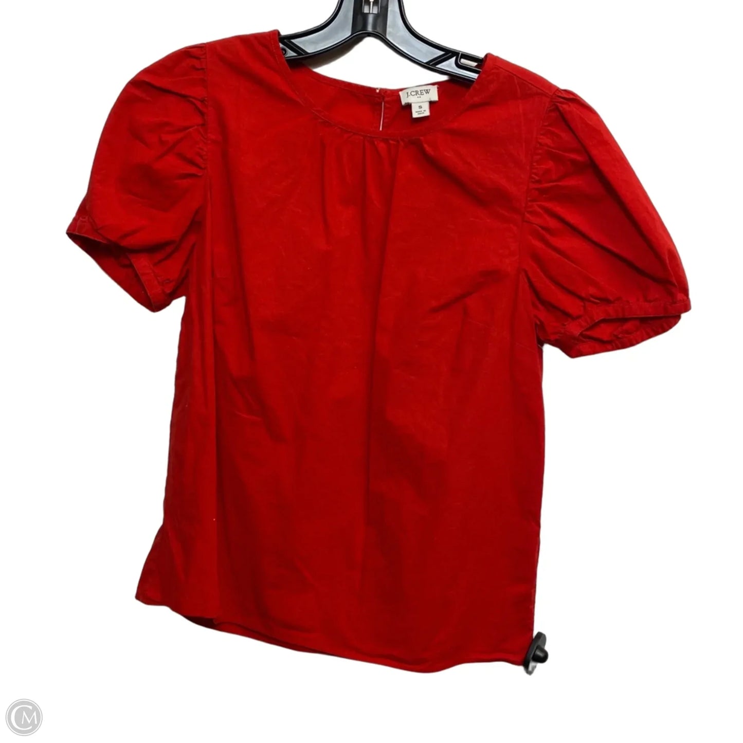 Top Short Sleeve By J. Crew In Red, Size: S