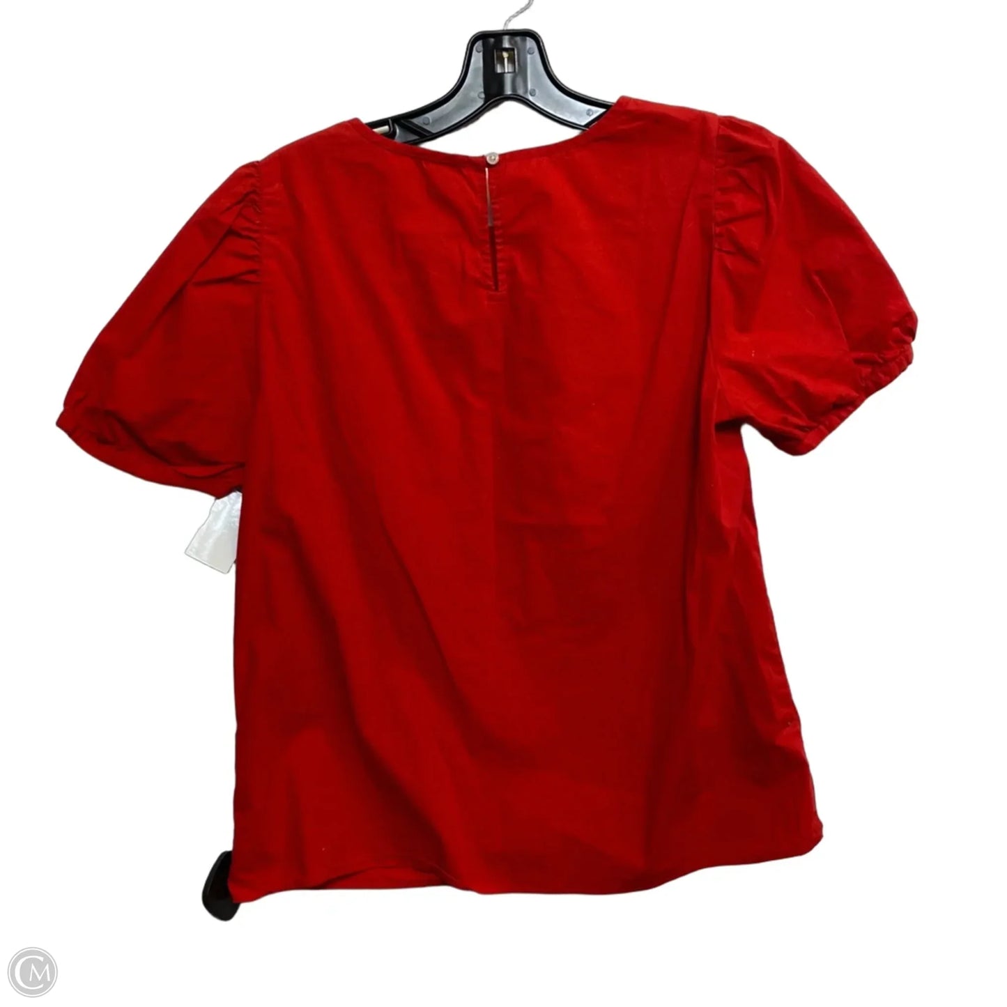 Top Short Sleeve By J. Crew In Red, Size: S