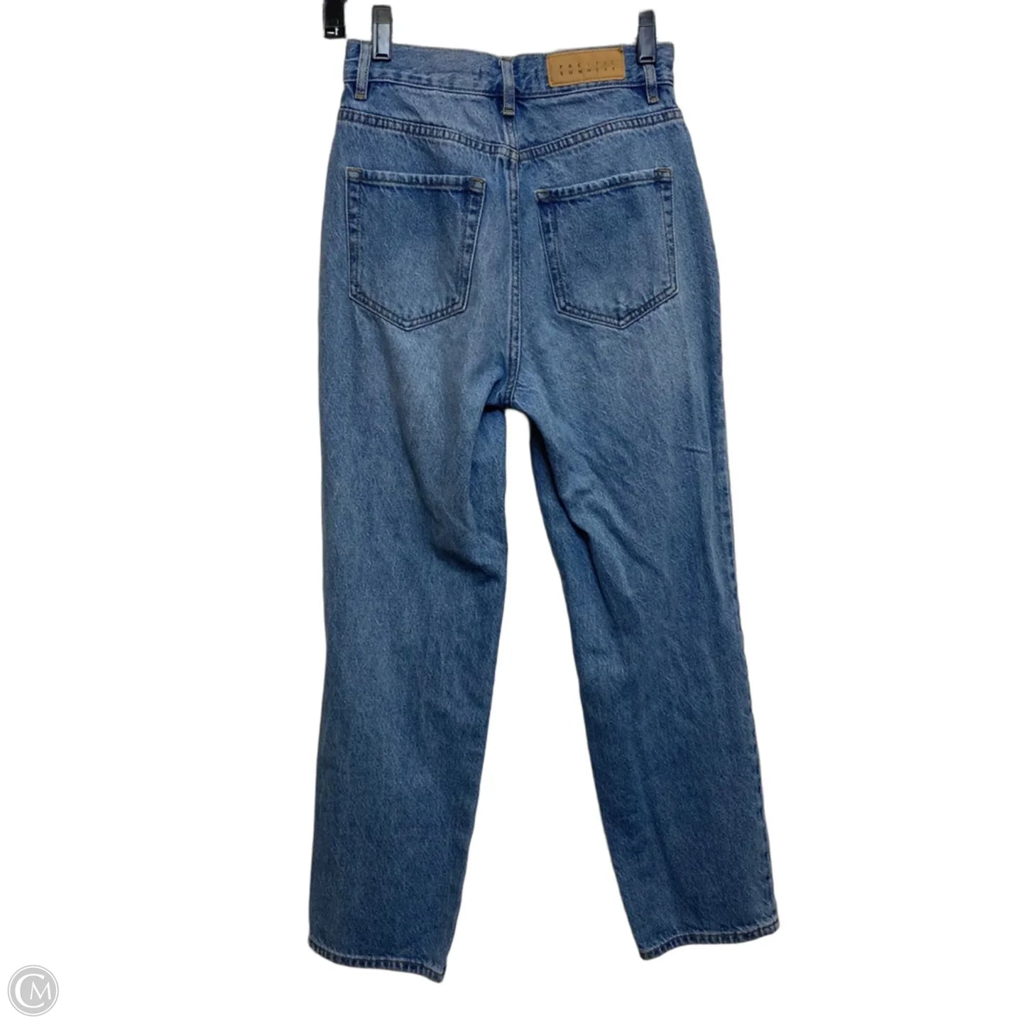 Jeans Straight By Pacsun In Blue Denim, Size: 0