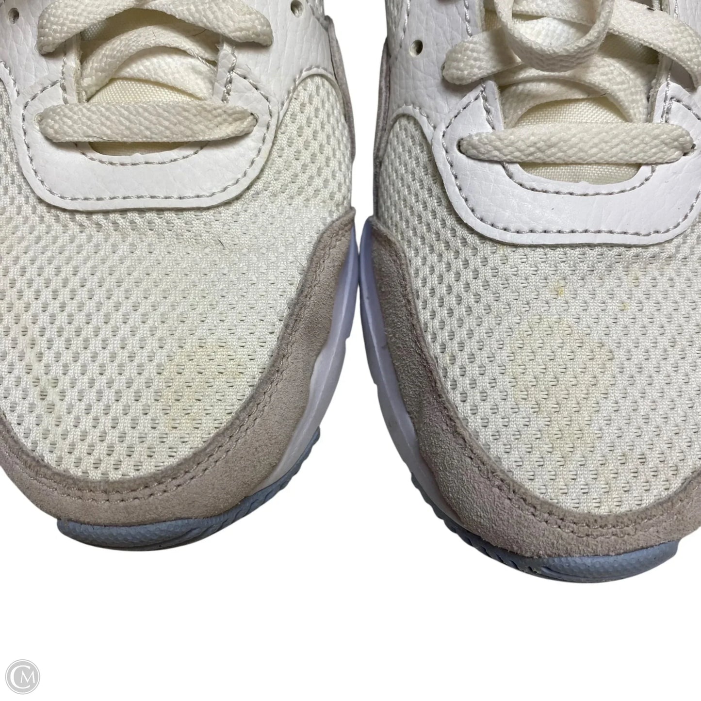 Shoes Sneakers By Nike In Blue & Cream, Size: 8