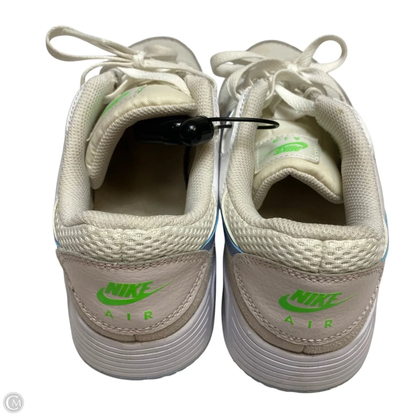 Shoes Sneakers By Nike In Blue & Cream, Size: 8