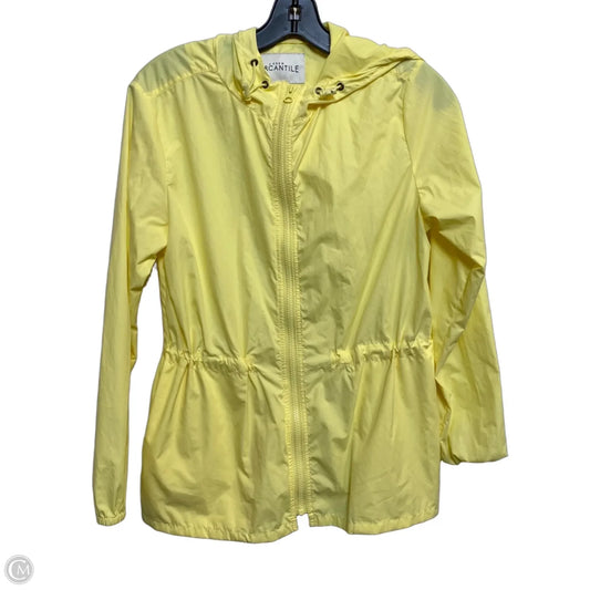 Jacket Windbreaker By J. Crew In Yellow, Size: Xs