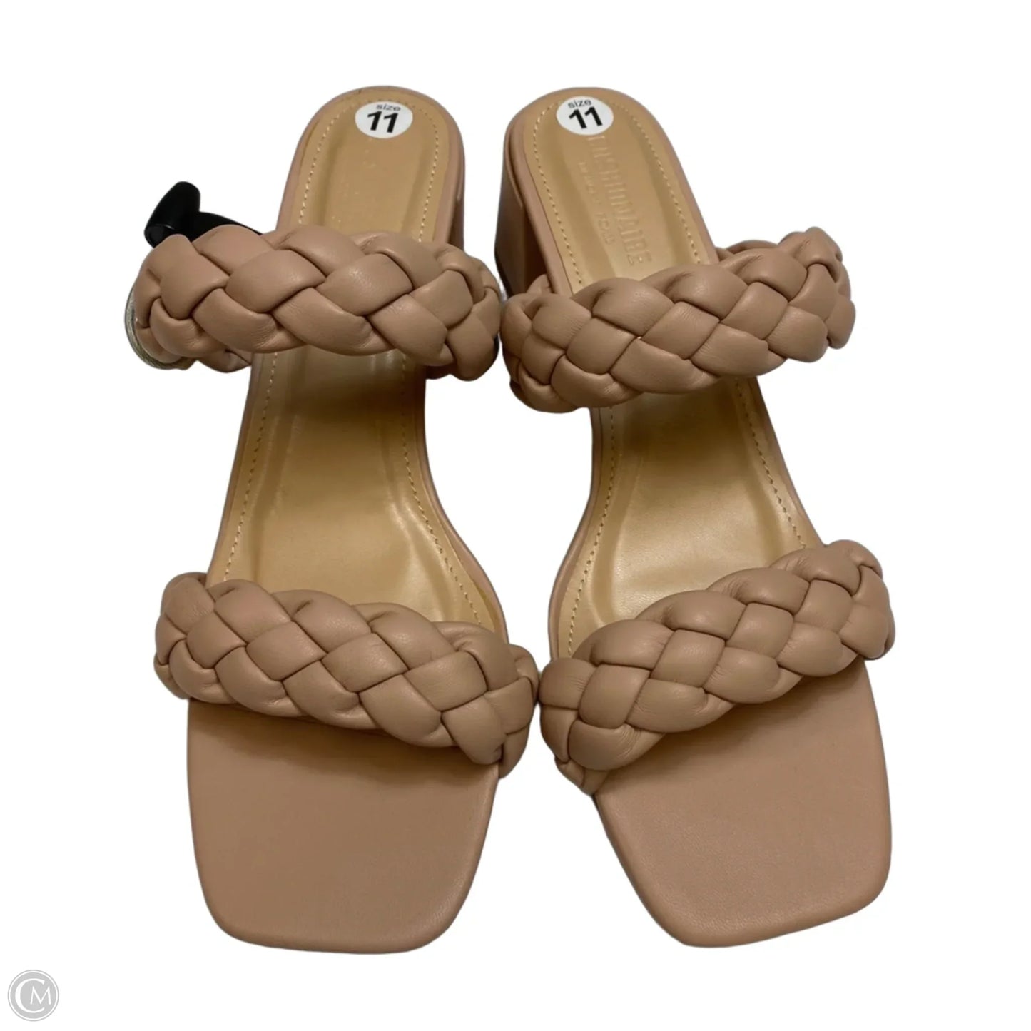 Shoes Heels Block By Cushionaire In Pink, Size: 11