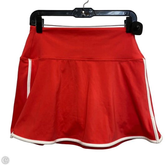 Athletic Skort By Dsg Outerwear In Red, Size: M