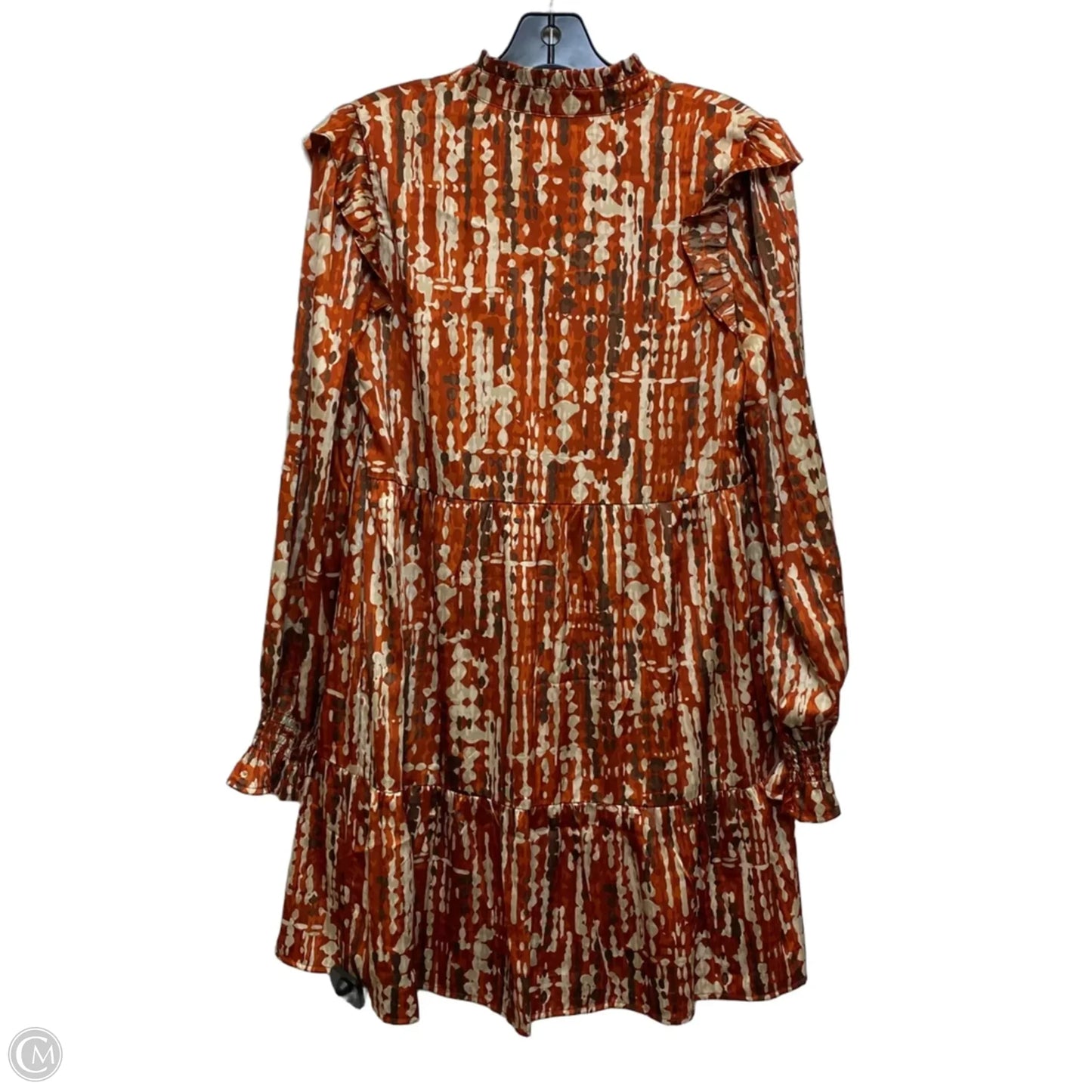 Dress Casual Short By Thml In Orange, Size: S