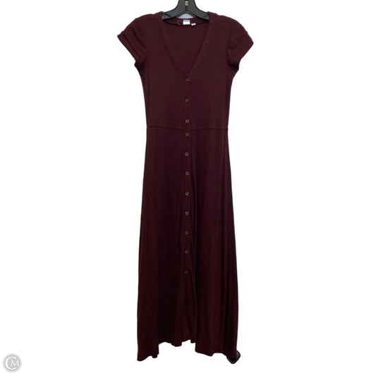 Dress Casual Maxi By Gap In Red, Size: Xs