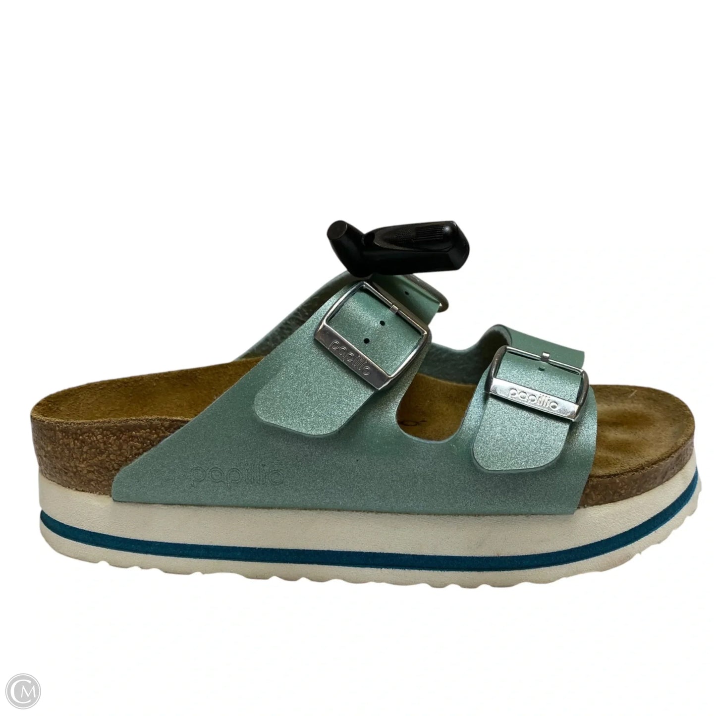 Sandals Heels Platform By Papillio In Blue, Size: 5