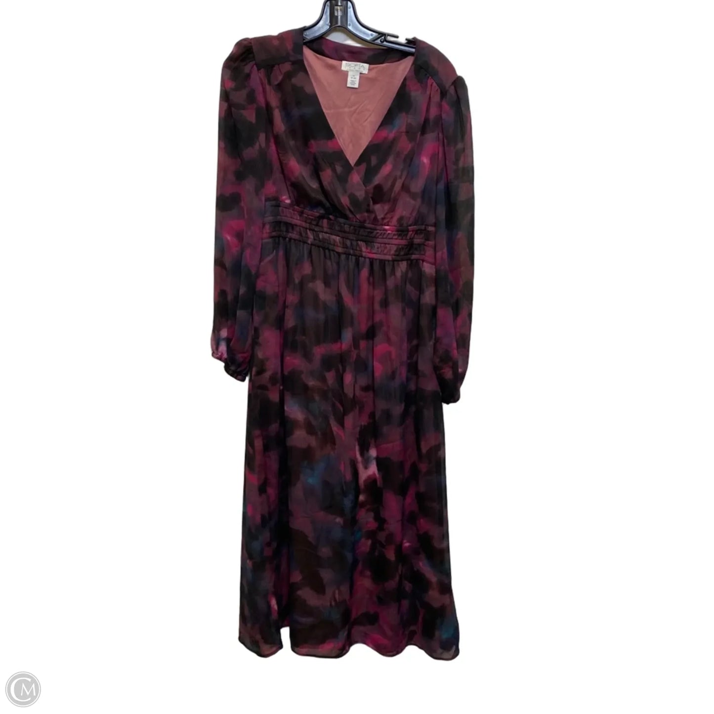 Dress Casual Maxi By Sofia By Sofia Vergara In Purple, Size: M