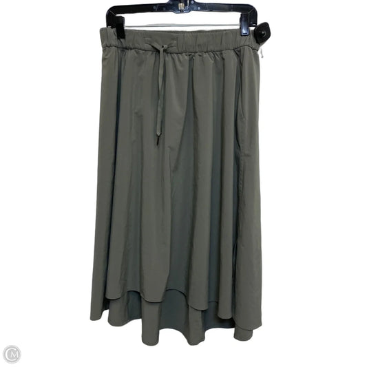 Athletic Skirt By Lululemon In Green, Size: M