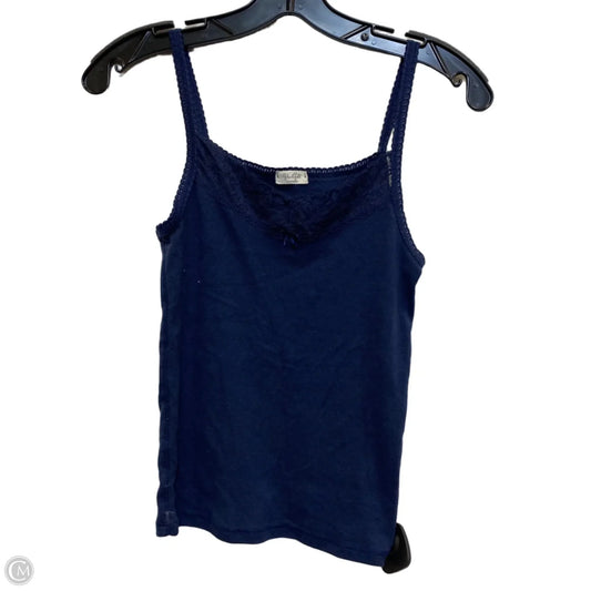 Top Sleeveless By John Galt In Navy, Size: S