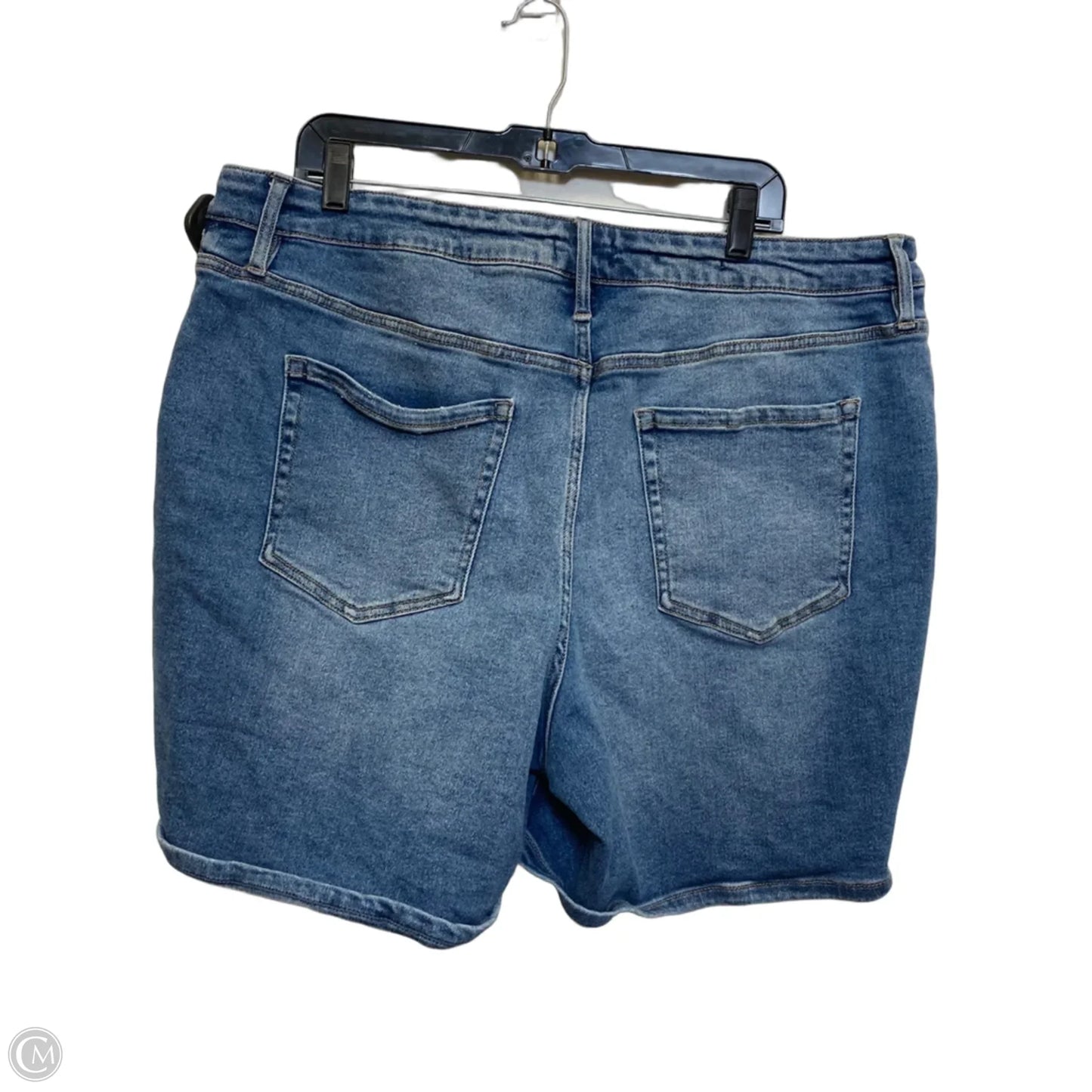 Shorts By Ava & Viv In Blue Denim, Size: 20