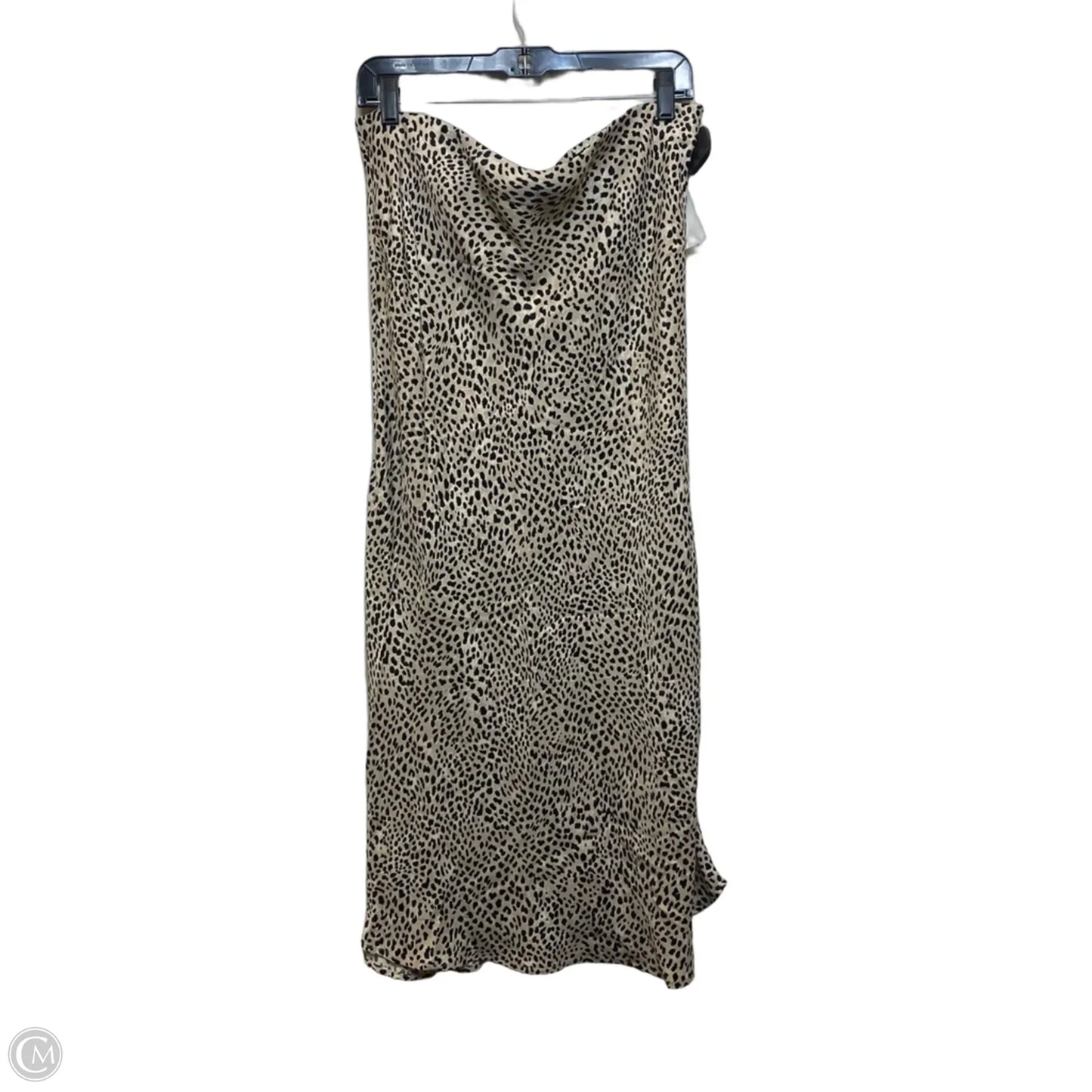 Skirt Midi By H&m In Animal Print, Size: L