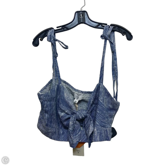 Top Sleeveless By Noel In Blue, Size: L