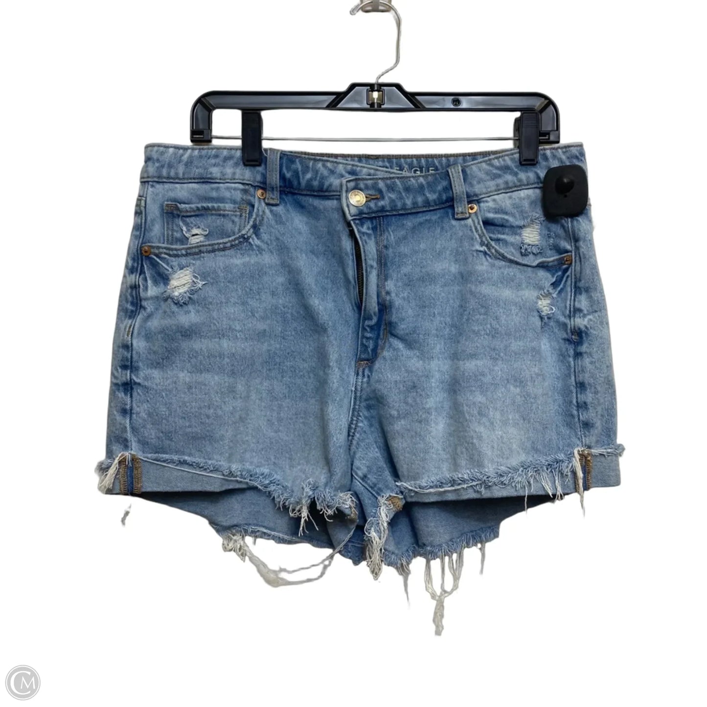 Shorts By American Eagle In Blue Denim, Size: 12