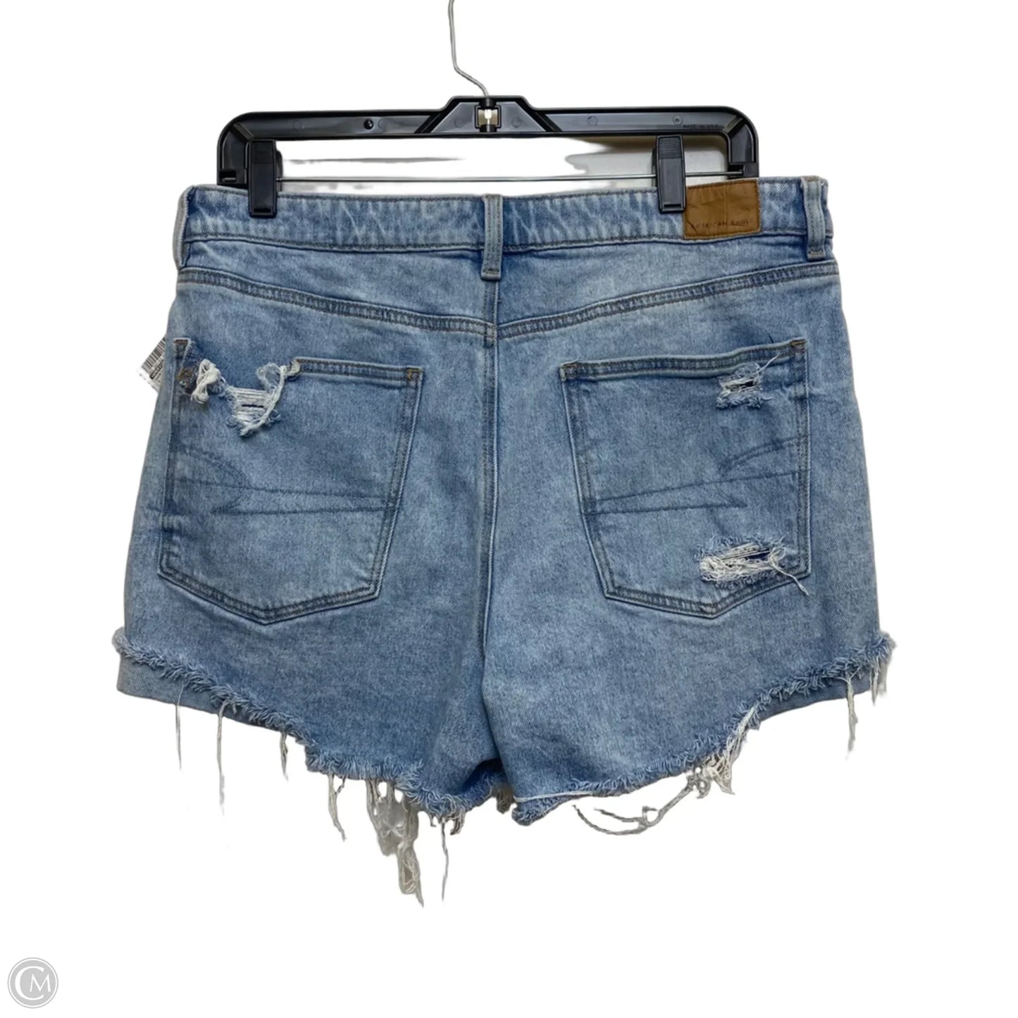 Shorts By American Eagle In Blue Denim, Size: 12