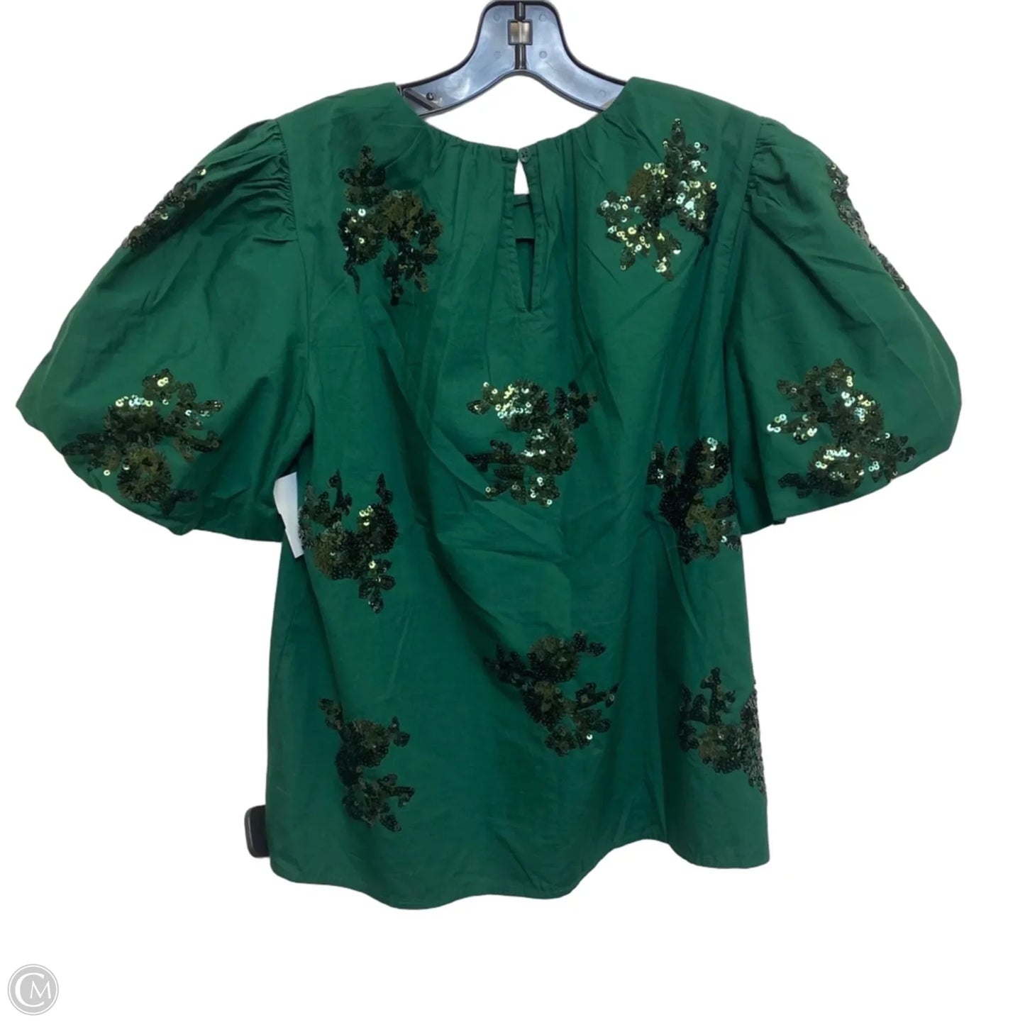 Top Short Sleeve By Crown And Ivy In Green, Size: Mp