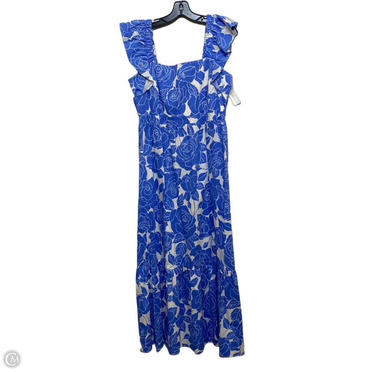 Dress Casual Midi By House Of Harlow In Blue, Size: M