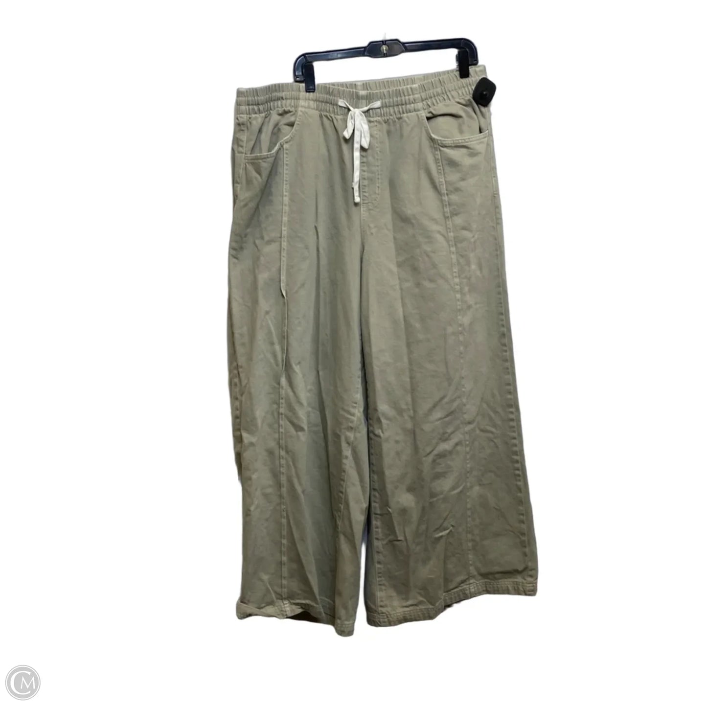 Jeans Wide Leg By Universal Thread In Tan Denim, Size: Xxl