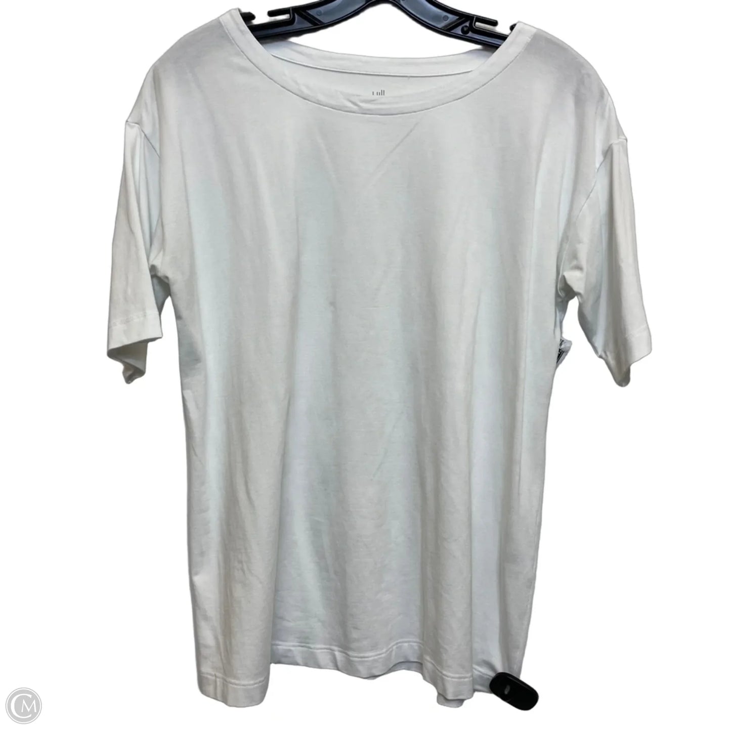 Top Short Sleeve Basic By J. Jill In White, Size: S