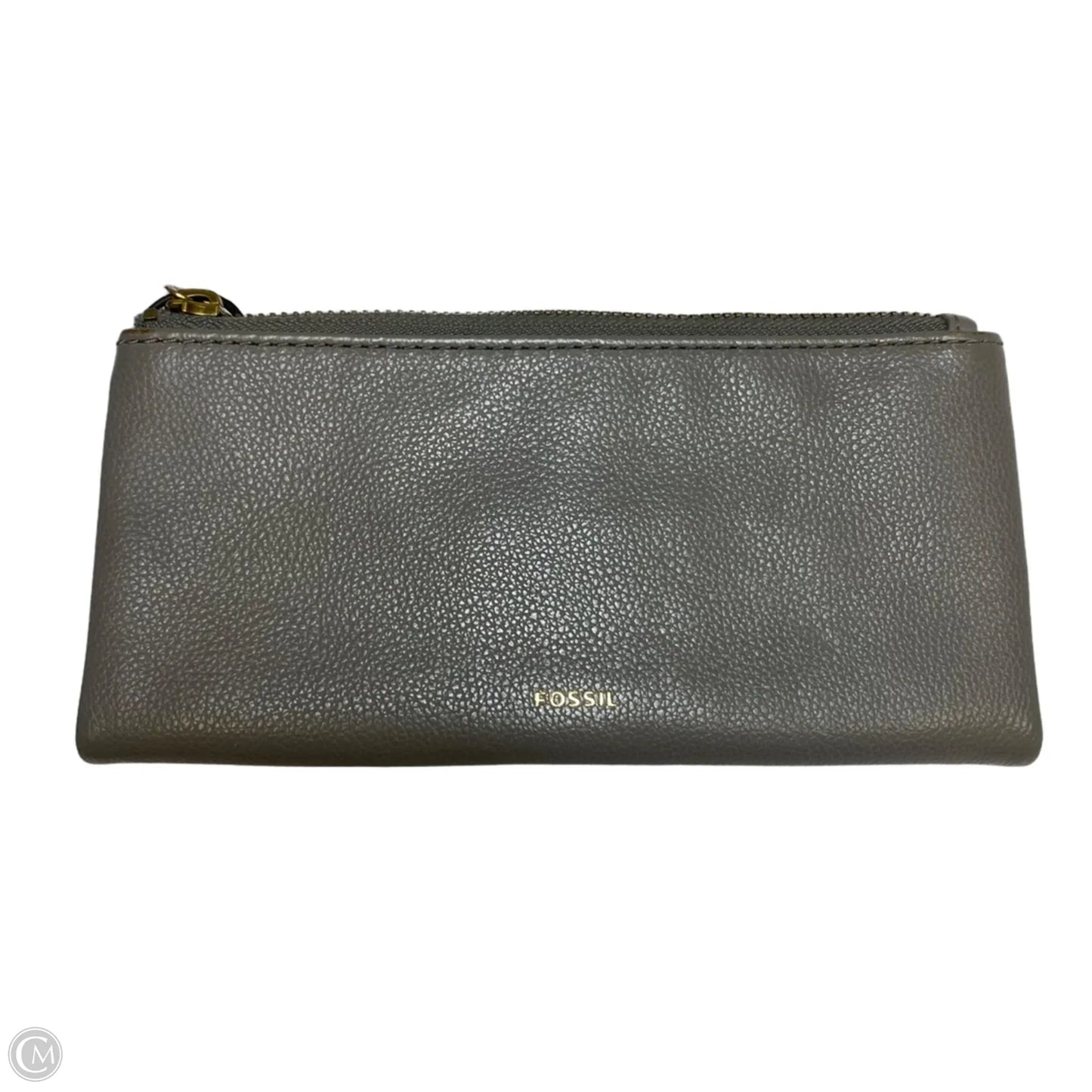 Wallet Leather By Fossil, Size: Medium