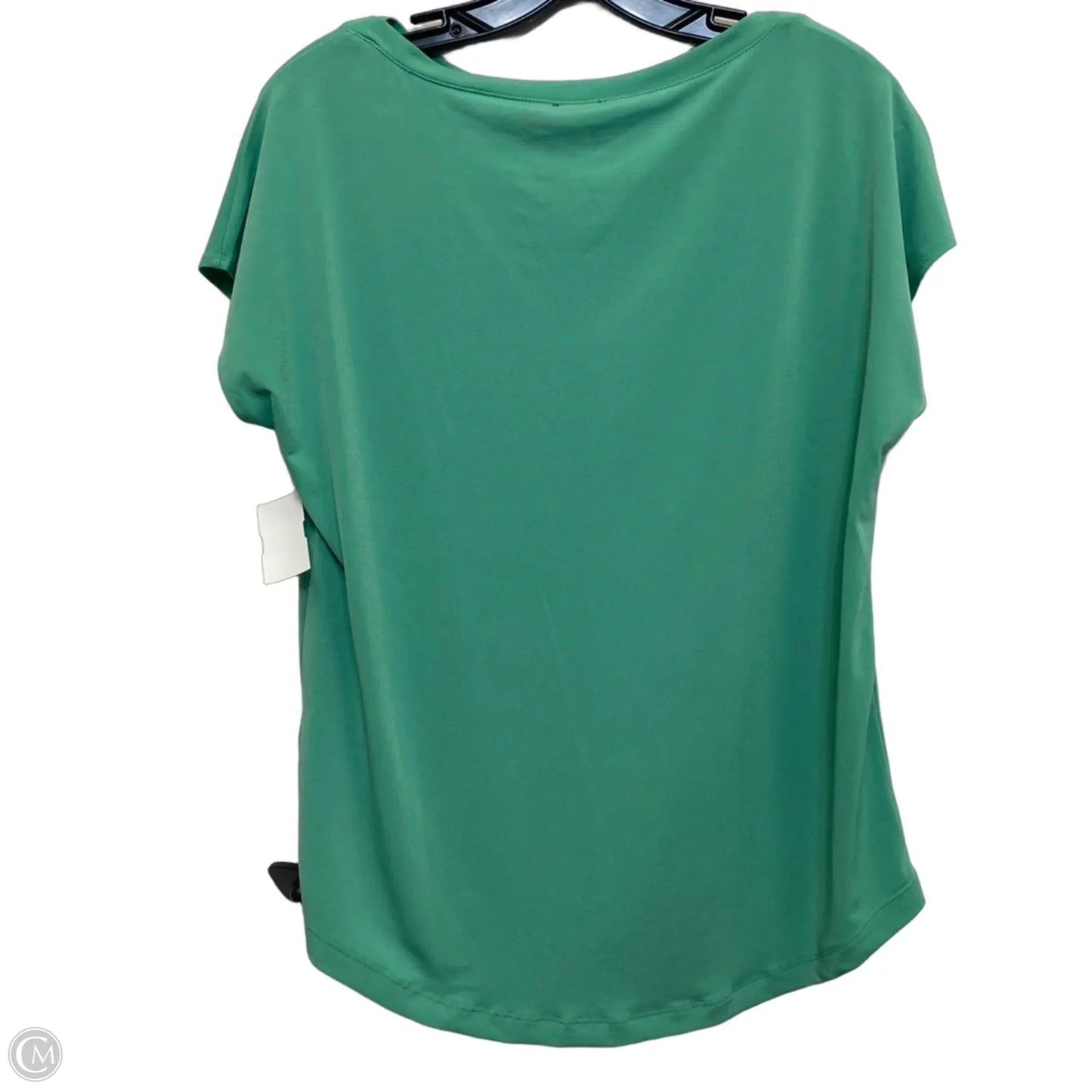 Top Short Sleeve By Chicos In Green, Size: M
