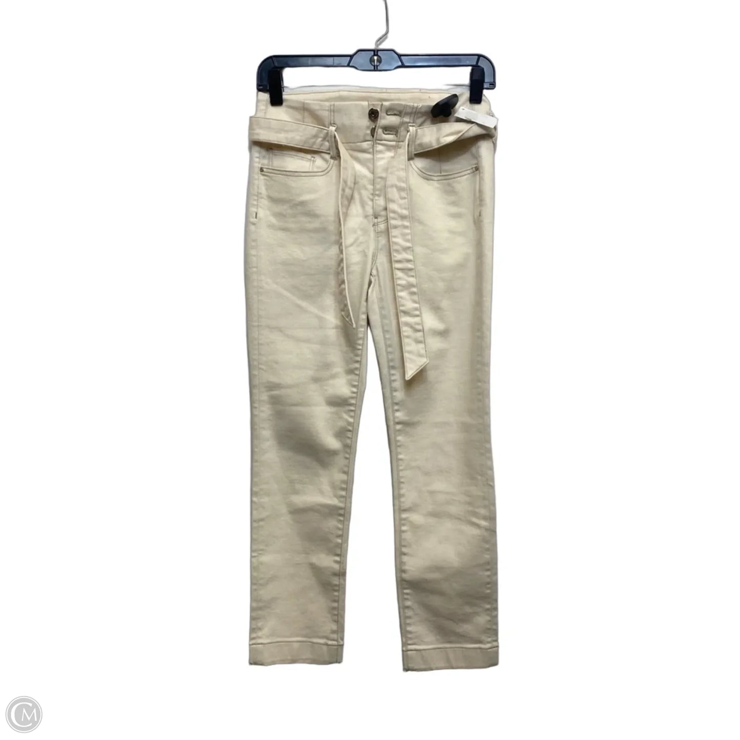 Jeans Skinny By White House Black Market In Tan Denim, Size: 0p
