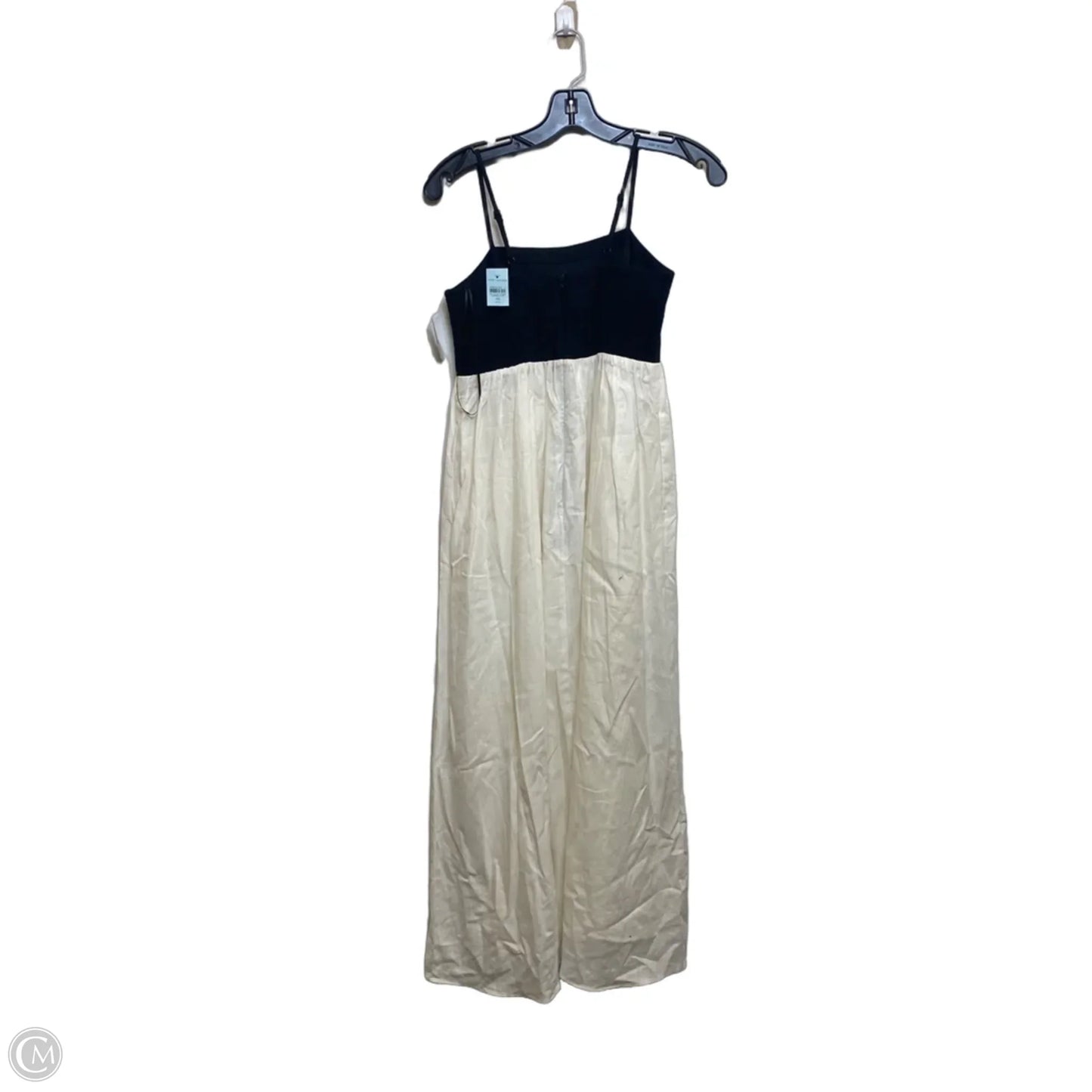 Dress Casual Midi By Ann Taylor In Black & Cream, Size: Xxsp