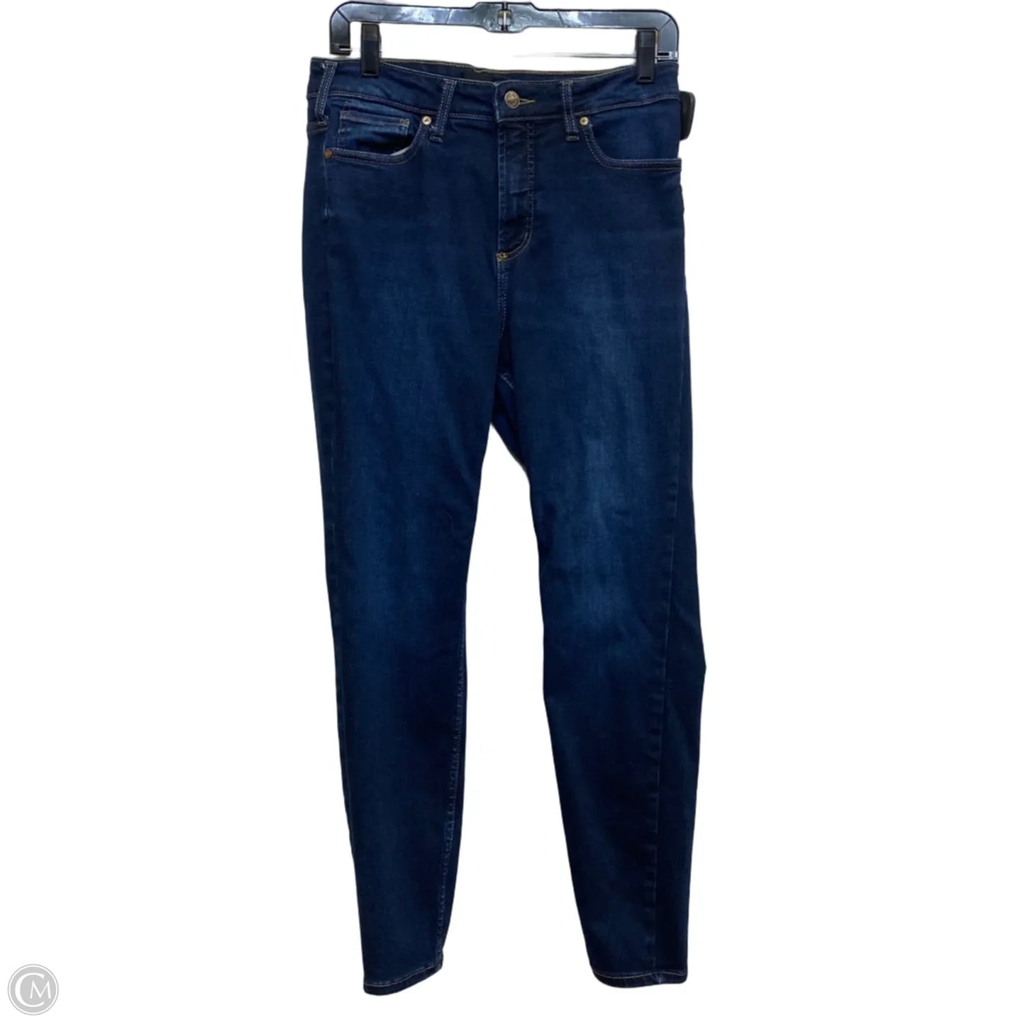 Jeans Skinny By Silver Jeans Co In Blue Denim, Size: 4
