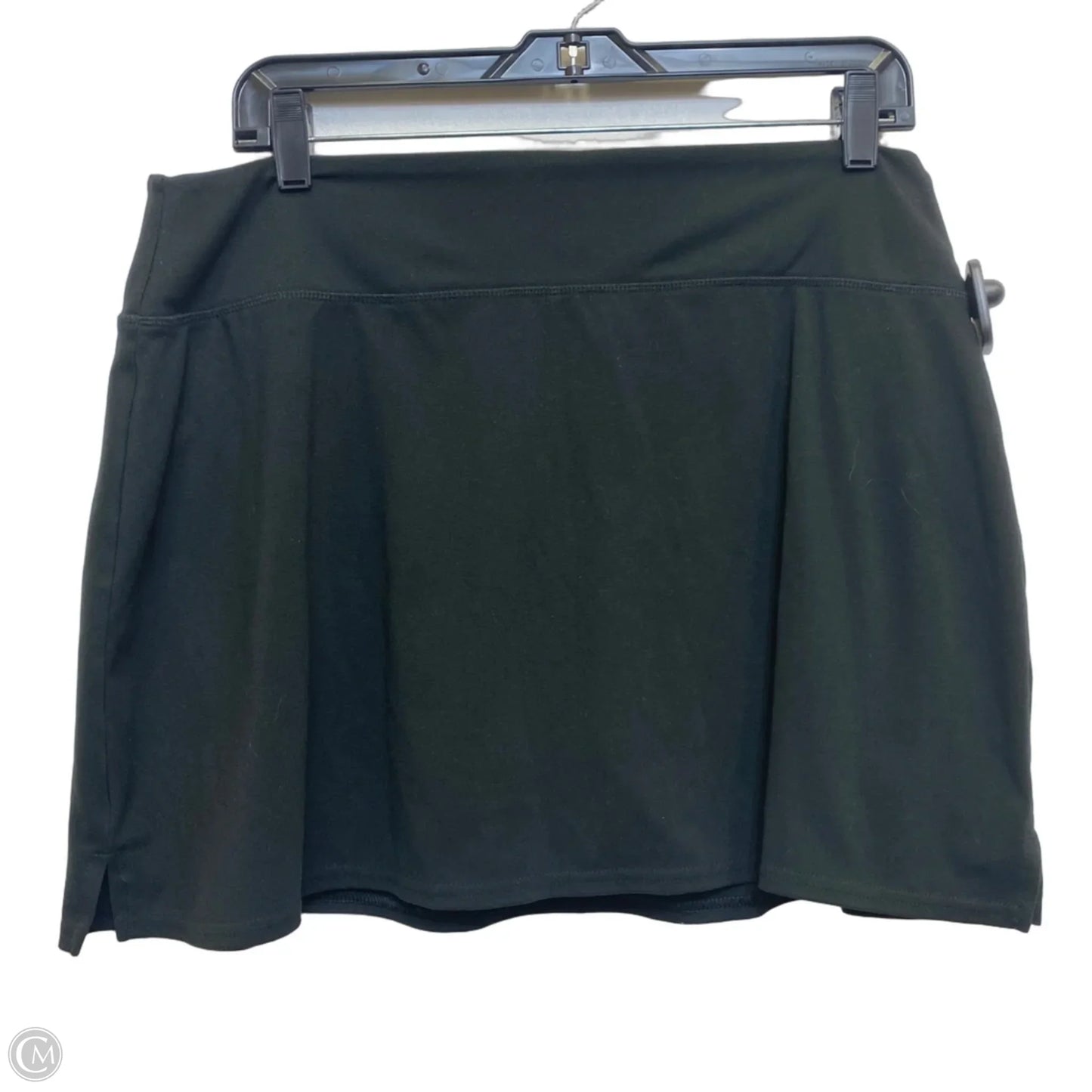 Athletic Skort By Dsg Outerwear In Black, Size: L