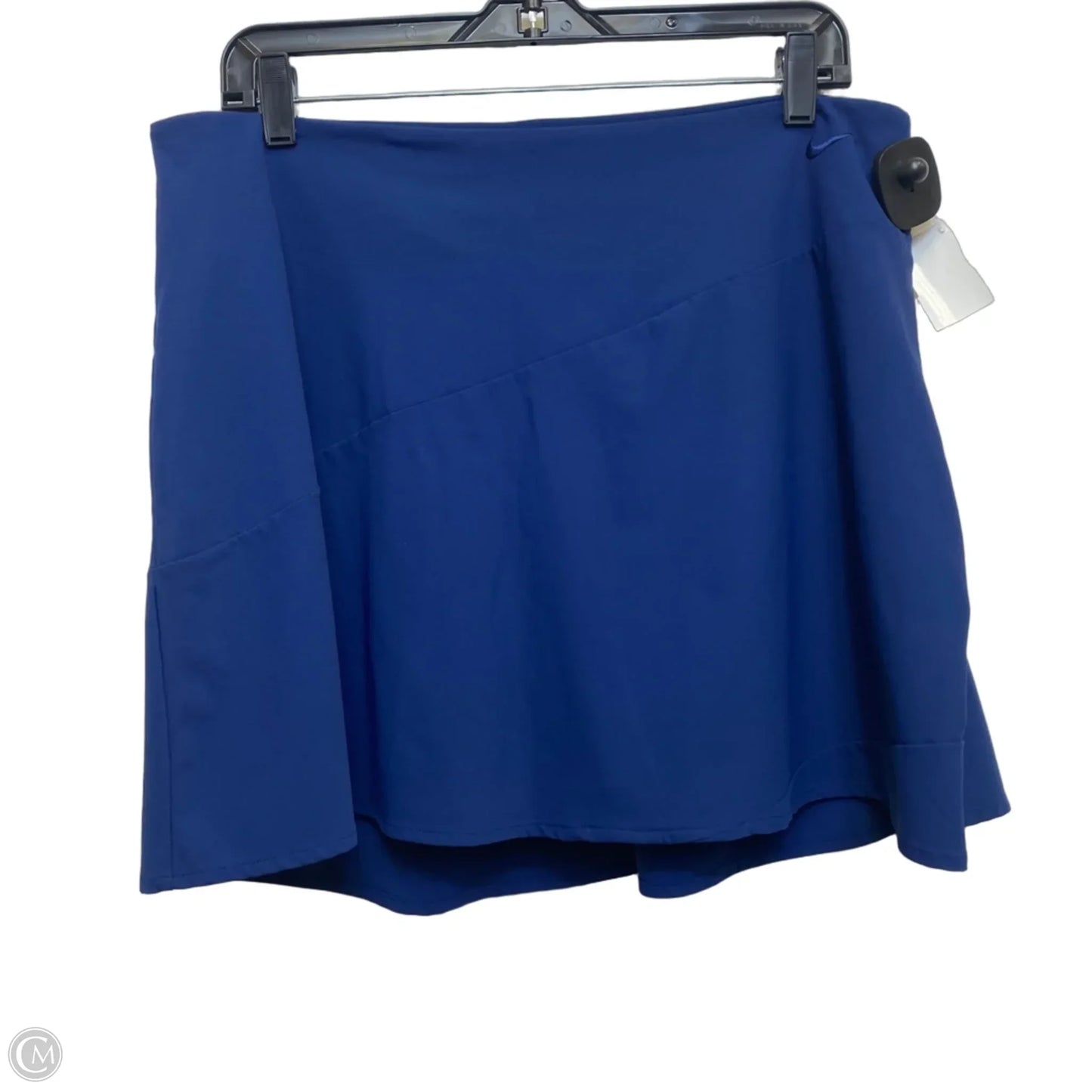 Athletic Skort By Nike Apparel In Blue, Size: Xl