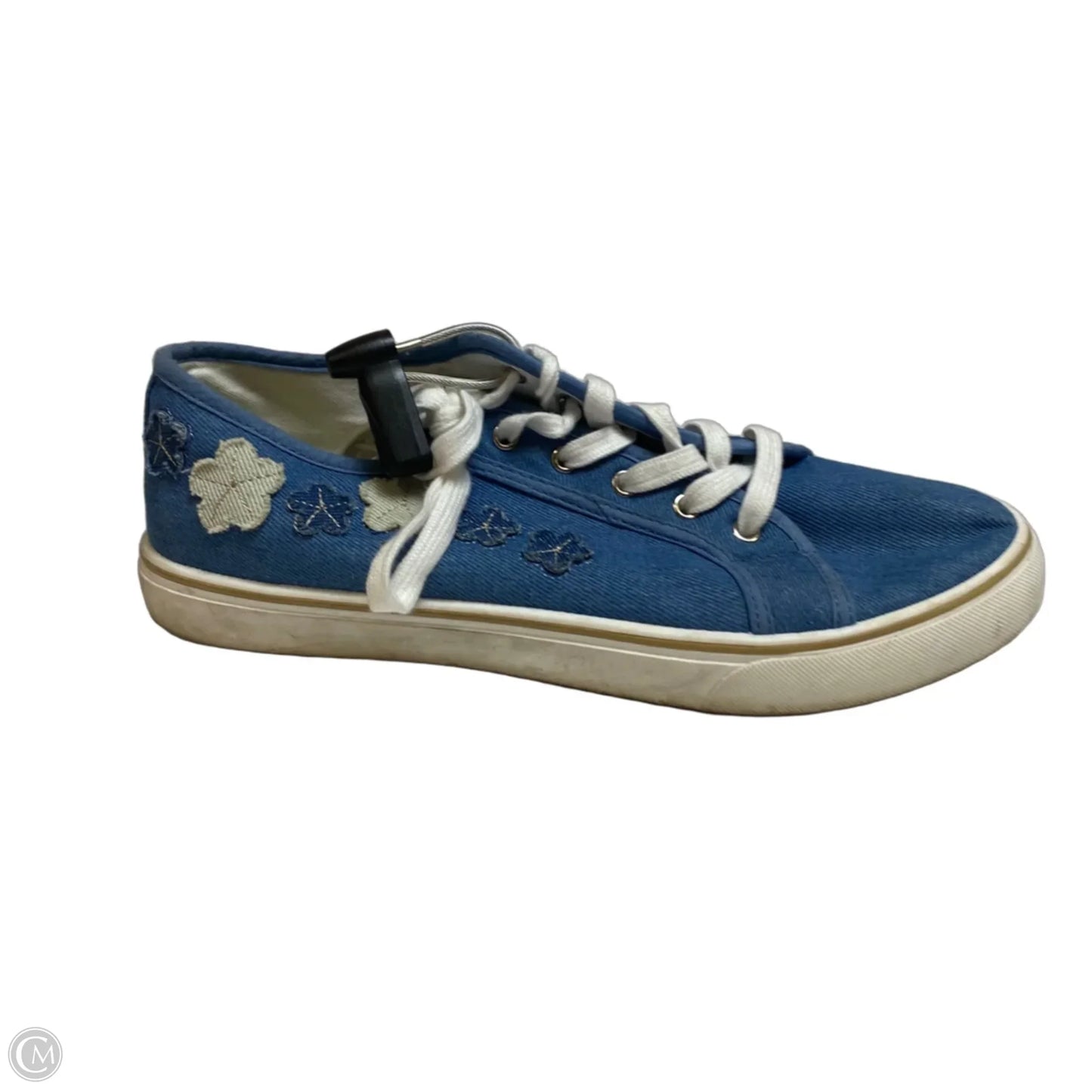 Shoes Sneakers By Cato In Blue, Size: 11