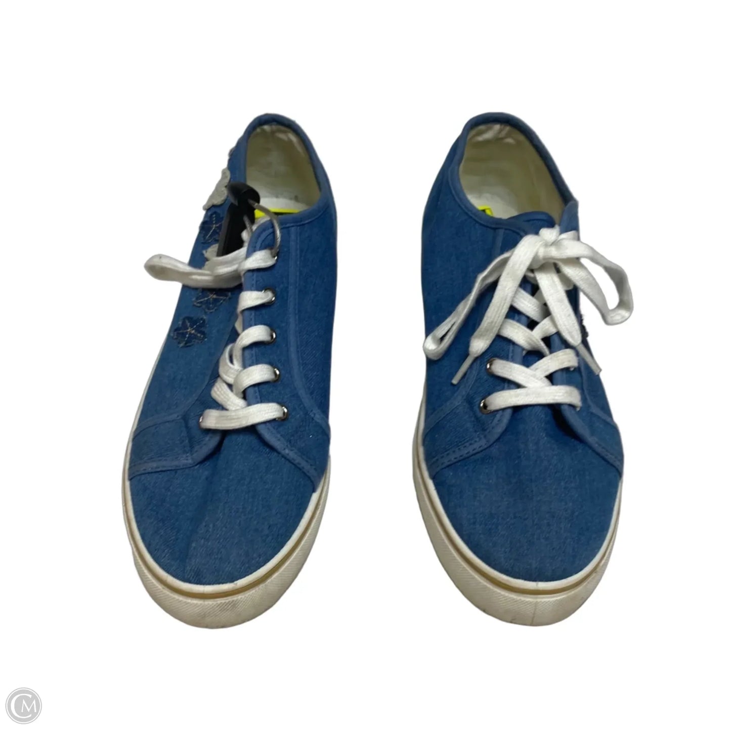 Shoes Sneakers By Cato In Blue, Size: 11