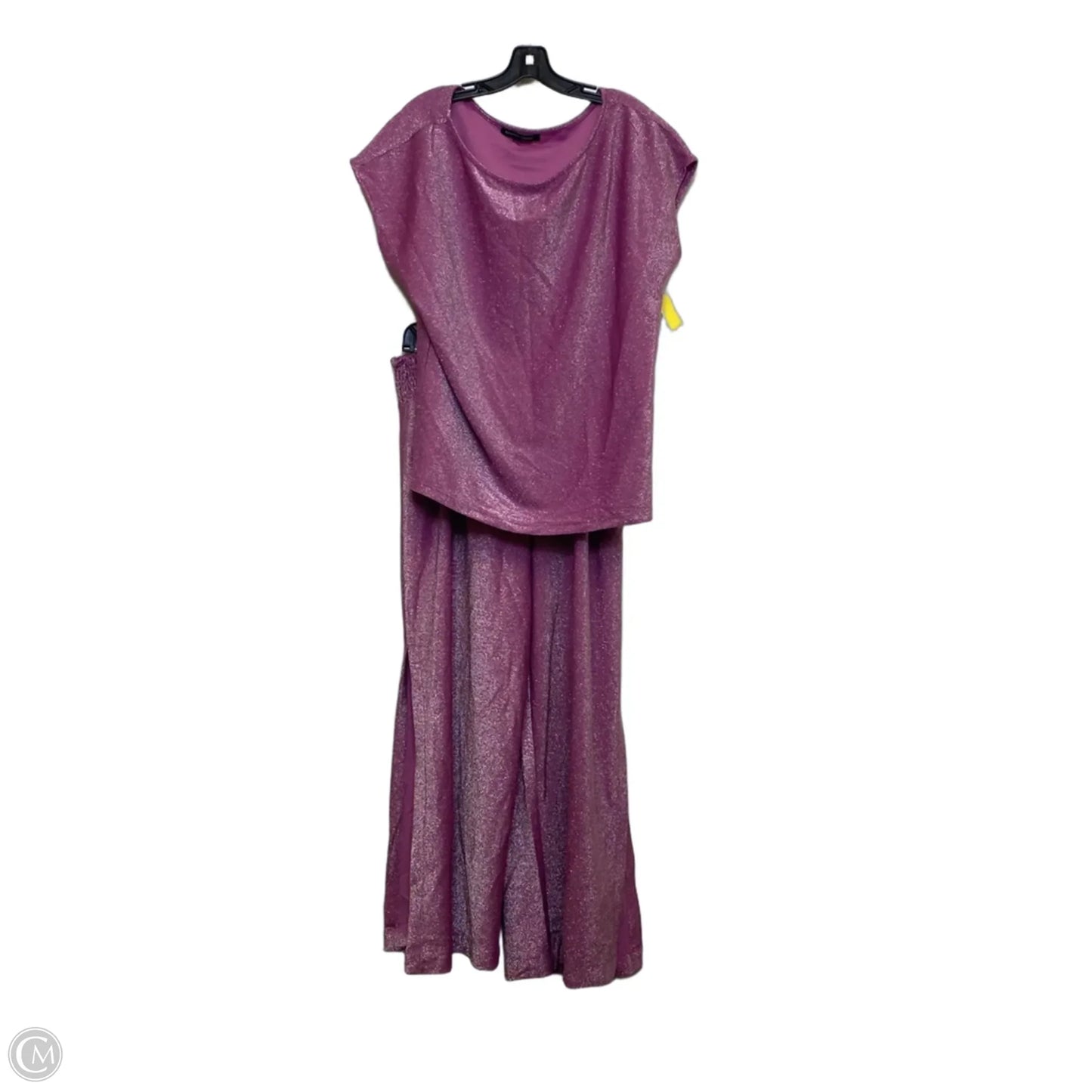 Pants Set 2pc By Boston Proper In Purple, Size: L
