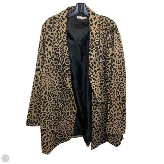 Jacket Other By Cato In Animal Print, Size: 3x
