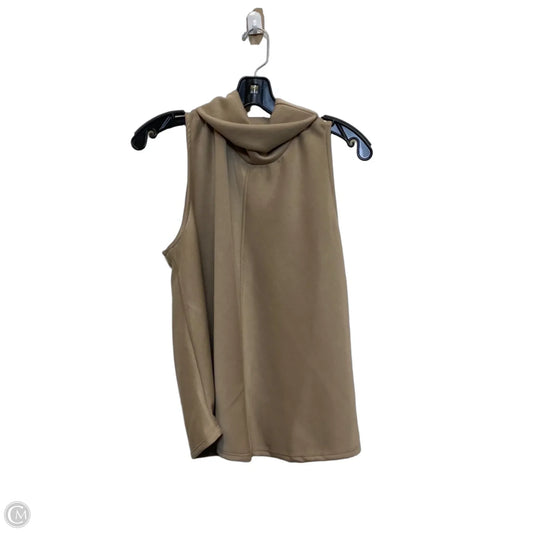Top Sleeveless By Karlie In Tan, Size: L