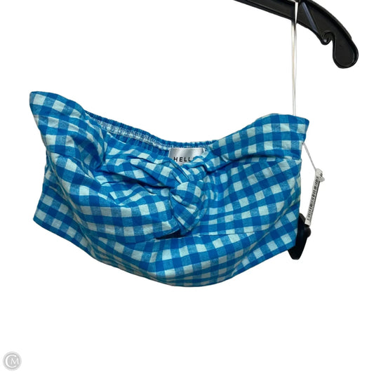Top Sleeveless By Hello Molly In Blue, Size: S