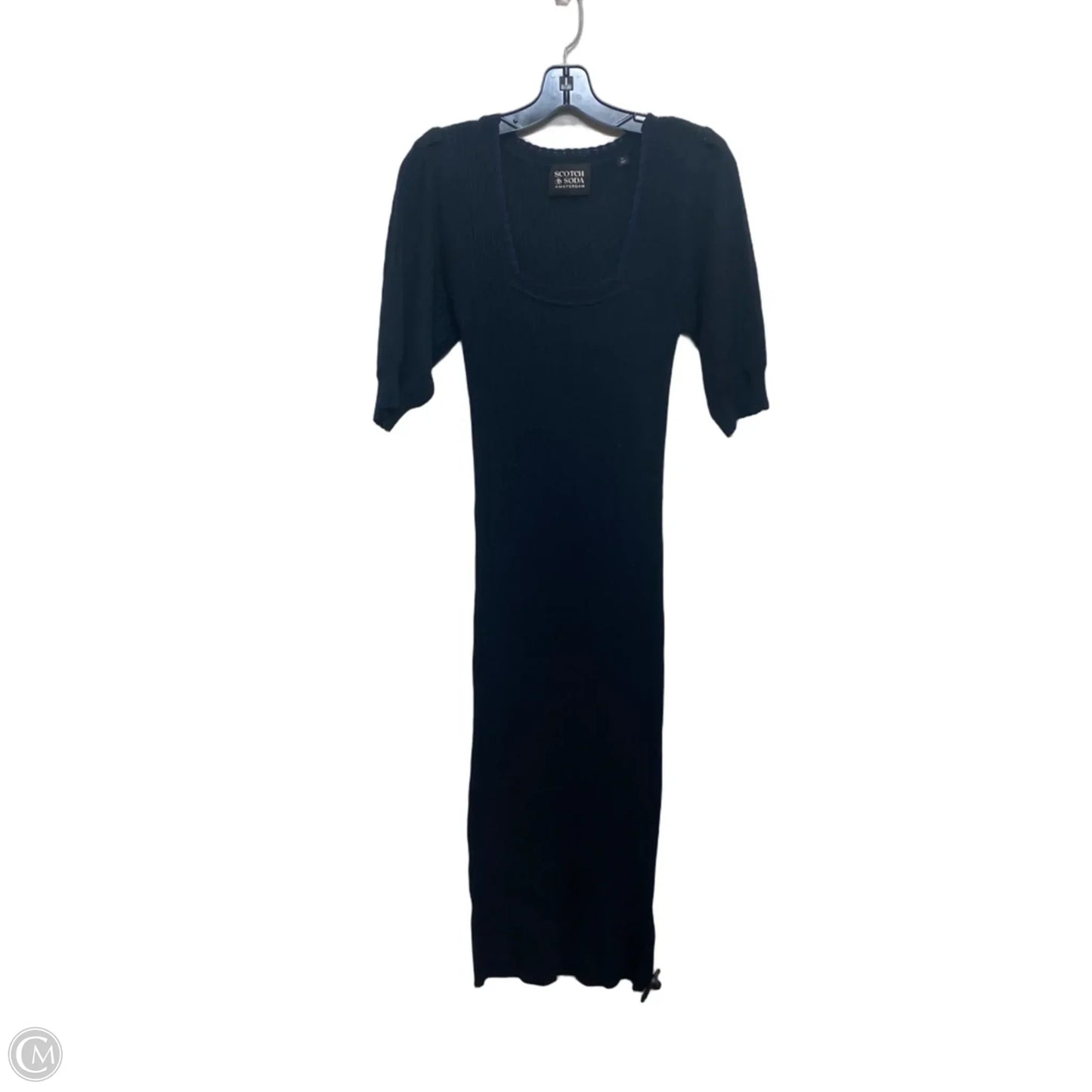 Dress Casual Midi By Scotch & Soda In Navy, Size: M