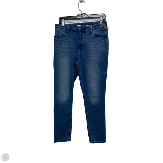 Jeans Skinny By Old Navy In Blue Denim, Size: 10