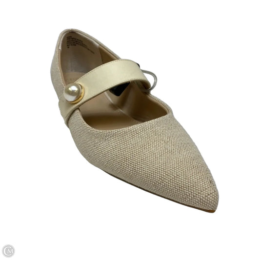 Shoes Flats By Crown And Ivy In Cream, Size: 10