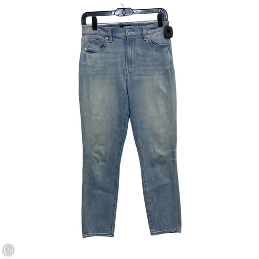 Jeans Designer By 7 For All Mankind In Blue Denim, Size: 6