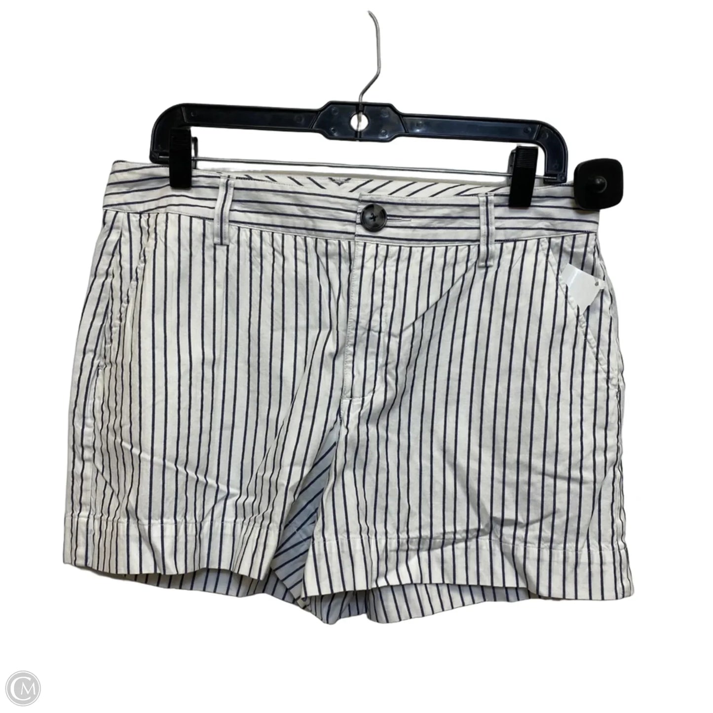 Shorts By Cabi In Blue & White, Size: 8