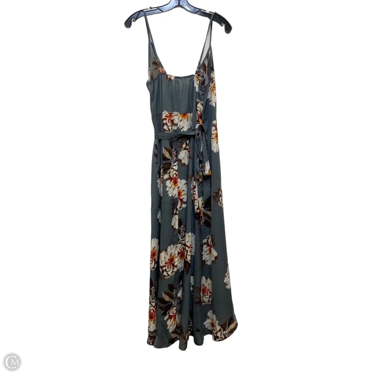 Dress Casual Maxi By Cmf In Grey, Size: L